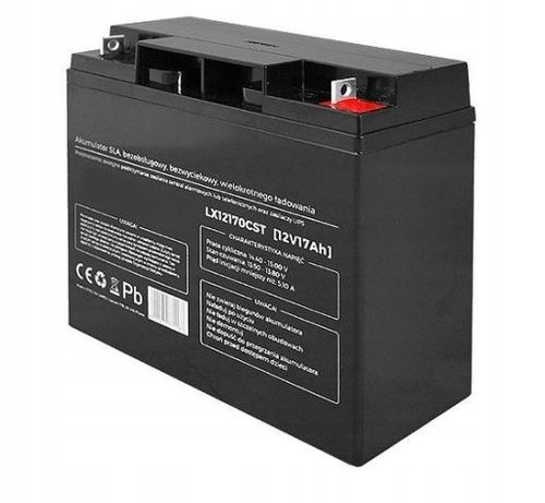 AKUMULATOR ŻELOWY 12V 17Ah AGM UPS CENTRALA HQ na Arena.pl