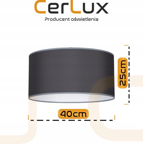 Abażur Klosz 40cm E27 różne WZORY na Arena.pl