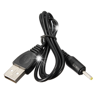 Kabel adapter Akyga AK-DC-02 USB A (M) - 2.5 x 0.7 mm