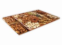 SZKLANA DESKA KUCHENNA 40x30 250b Orzechy