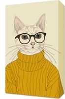 Obraz 30x50cm Intelektualista