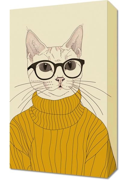 Obraz 30x50cm Intelektualista zdjęcie 1