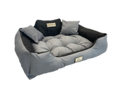 Legowisko personalizowane KINGDOG 115x95 ciemno szare