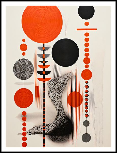 Plakat 75x100cm Kontrastowy Kosmos zdjęcie 3