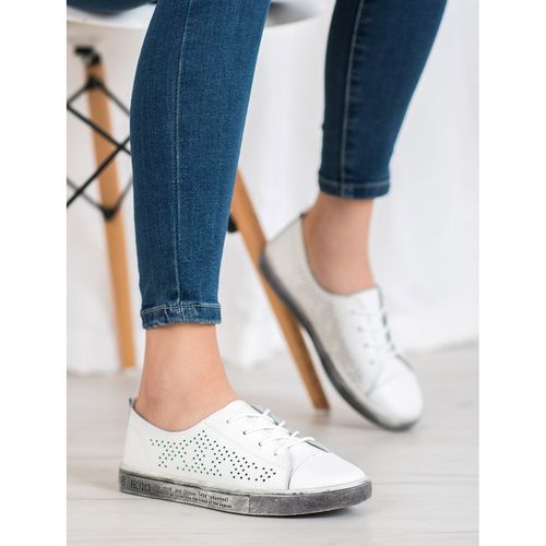 Białe Ażurowe Trampki r.40 na Arena.pl