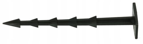 AGROTKANINA 110G 3,2x50m PREMIUM UV 3% AGROWŁÓKNINA CZARNA MATA + KOŁKI na Arena.pl