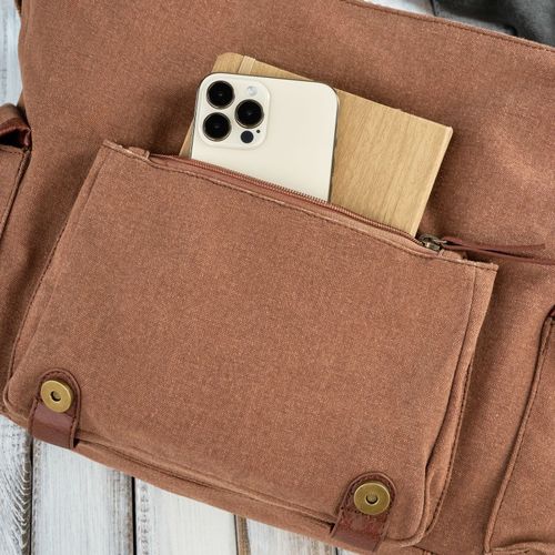 torba męska na laptopa brązowa a4 na ramię do ręki paolo peruzzi e-01-br na Arena.pl