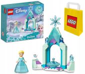 LEGO DISNEY 43199 Dziedziniec zamku Elzy Kraina Lodu torba na prezent