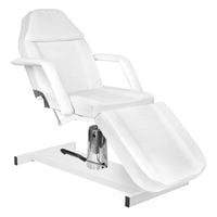 Fotel kosmetyczny hydrauliczny Basic 210 biały