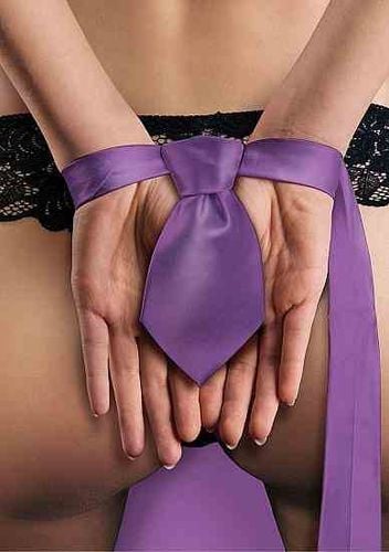 Krawat Do Krępowania Ouch Fioletowy na Arena.pl