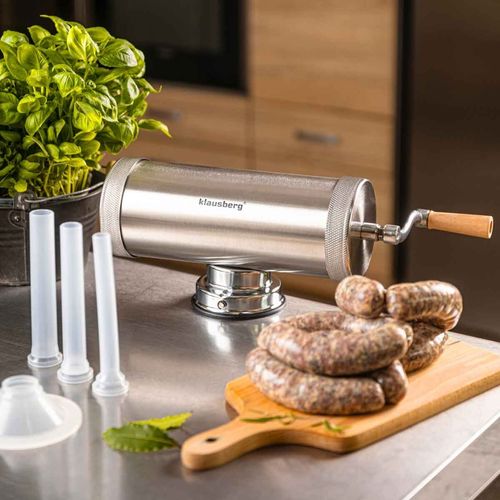 ręczna nadziewarka do kiełbasy 2,5kg klausberg kb-7925 na Arena.pl