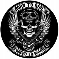 Urodzony by Jeździć ZmUszOnY do PRACY motor wlepa