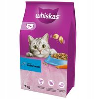 WHISKAS ADULT TUŃCZYK 7KG SUCHA KARMA DLA KOTA