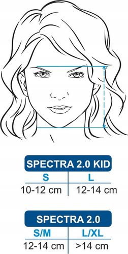 Maska pełnotwarzowa do nurkowania dla dzieci Aqua Speed Spectra Kid roz. L na Arena.pl