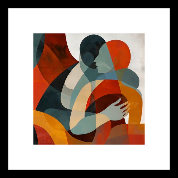 Plakat 20x20cm Objęcia zdjęcie 3