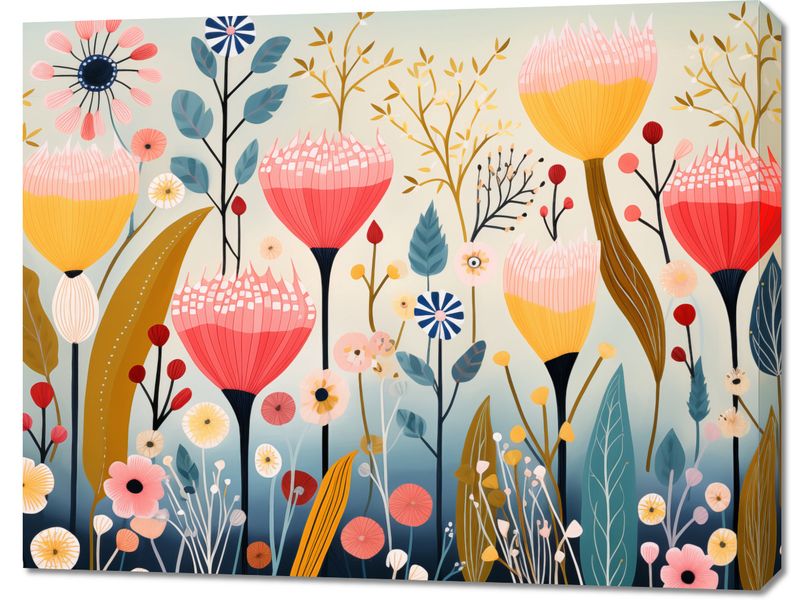 Obraz 90x70cm Ogród Marzeń zdjęcie 1