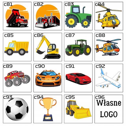 Naklejki Imienne Na Ubrania TERMO NAPRASOWANKI Imienniki METKI Zestaw 60szt na Arena.pl