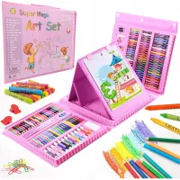 DUŻY ZESTAW DLA DZIECI ARTYSTYCZNY DO MALOWANIA