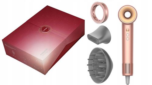 Mocna Suszarka do Włosów COSHARE EssenceRing SuperFlow1 PRO Jonizacja 1600W na Arena.pl