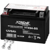 AKUMULATOR ŻELOWY 12V 9Ah BEZOBSŁUGOWY MOTOCYKLOWY SKUTER MOTOR QUAD ATV