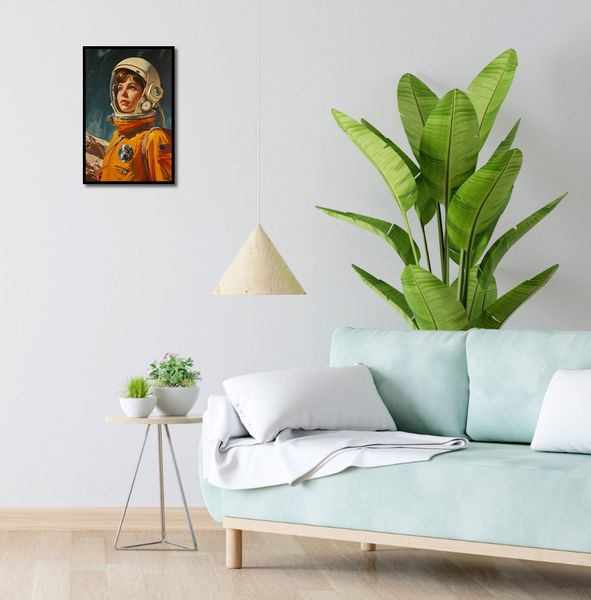Plakat 30x45cm Pionierka Kosmosu zdjęcie 4