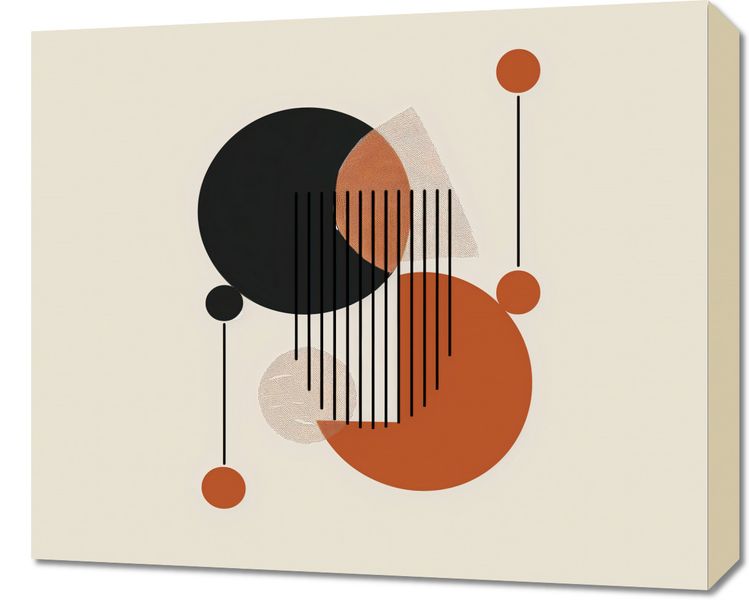 Obraz 60x50cm Dynamika i Kształt zdjęcie 1