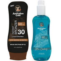 Australian Gold Balsam Z Bronzerem SPF30 + Aloe Freeze Gel