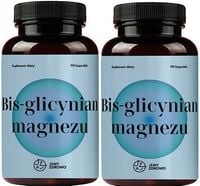 Glicynian Magnezu Jemy Zdrowo 180 Kapsułek po 375mg w dziennej dawce