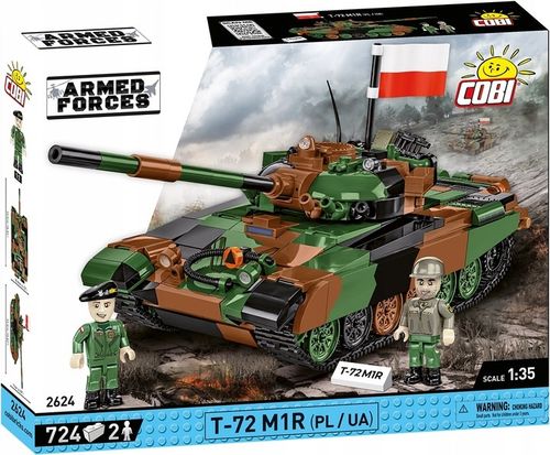 cobi 2624 Czołg T-72M1R ARMED FORCES T-72M1R (PL/UA) na Arena.pl