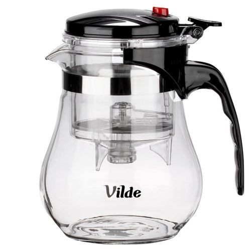 dzbanek szklany 1150ml z zaparzaczem spustowym do herbaty ziół 259417 na Arena.pl