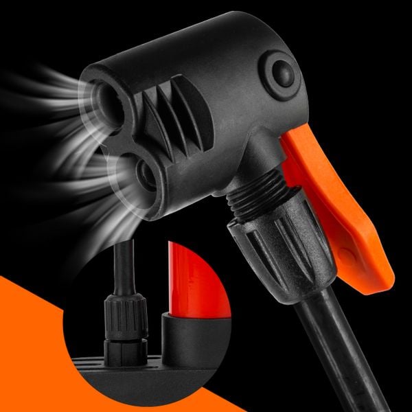 Pompka do Podłogowa do Roweru Samochodu Piłki Materaca zdjęcie 9