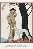 Plakat 61x91,5cm Autumn Symphony, Barbier Vintage do Salonu