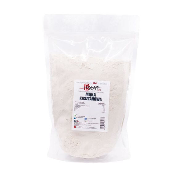 Mąka kasztanowa 1kg zdjęcie 1
