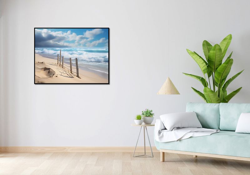 Plakat 100x75cm Szepty Oceanu zdjęcie 4