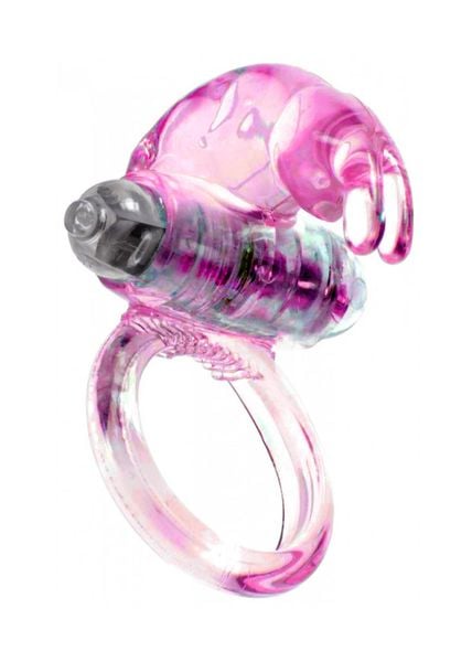 Pierścień-Rabbit Vibro Cockring Pink zdjęcie 1