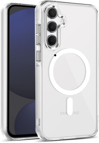 Etui Do SAMSUNG GALAXY S24 Fe +Szkło WZMACNIANE 360° do MAGSAFE CLEAR CASE na Arena.pl