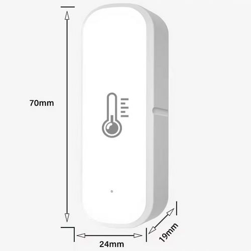 Czujnik Temperatury Wilgotności AAA ZigBee TUYA Smart Life ZigBee2MQTT na Arena.pl