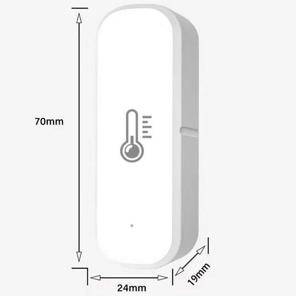 Czujnik Temperatury Wilgotności AAA ZigBee TUYA Smart Life ZigBee2MQTT zdjęcie 9