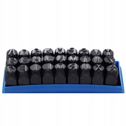 NUMERATOR NUMERATORY ZNACZNIKI LITERY + CYFRY 8MM STEMPLE DO NABIJANIA STAL na Arena.pl