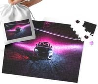 PUZZLE TRADYCYJNE - SUPER SAMOCHODY AUDI MEGA WZORY 35el + WORECZEK