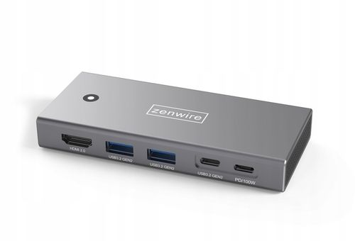 HUB Obudowa Kieszeń dysk SSD M2 NVME PCIe SATA USB-C 3.2 HDMI Adapter M.2 na Arena.pl