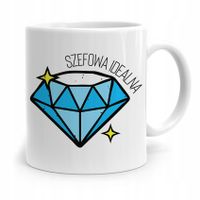 Kubek Prezent Dla Szefowej Szefowa Idealna Z Nadrukiem Ze Zdjęciem