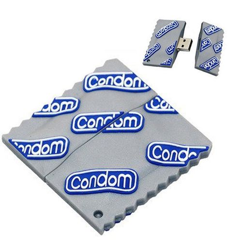 PENDRIVE USB SZYBKI FLASH DRIVE ULTRA PAMIĘĆ ZAWIESZKA PREZERWATYWA 16GB na Arena.pl