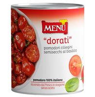 MENU' Pomidorki koktajlowe lekko podsuszane z bazylią w oliwie "Dorati" 800 g