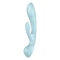 satisfyer triple oh - wibrator z trzema silnikami, silikon, wodoodporny