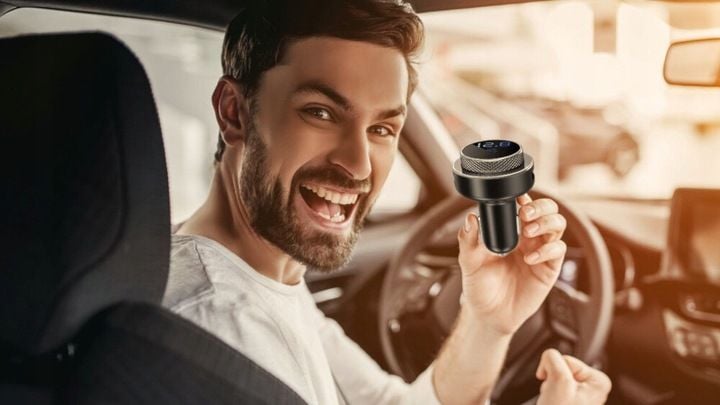 Transmiter FM MANTA Stream TFM101 BT zdjęcie 9