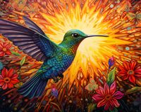 Plakat 50x40cm Koliber Barw