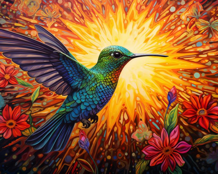 Plakat 50x40cm Koliber Barw zdjęcie 1