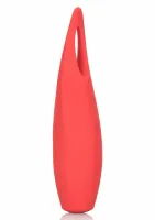 calexotics red hot spark - kompaktowy masażer silikonowy, 10 trybow