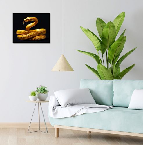 Plakat 50x40cm Złoty Wąż na Arena.pl